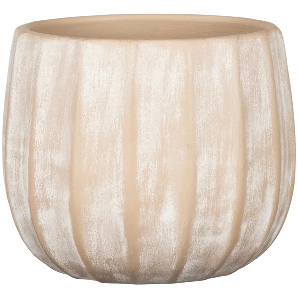Scheurich 9" 784/25 Planter Washed Cream