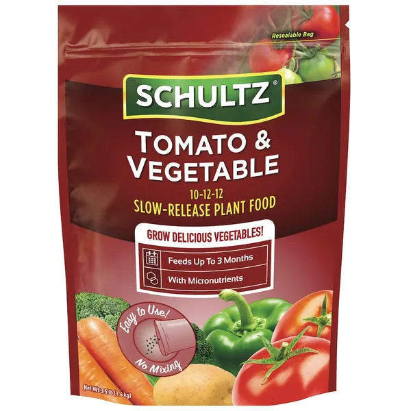 Schultz 3.5 lbs Tom & Veg Slow Release Plant Food 10-12-12