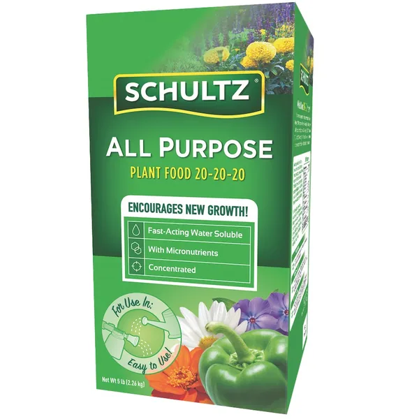 Schultz 5 lbs AP WSF Plant Food 20-20-20
