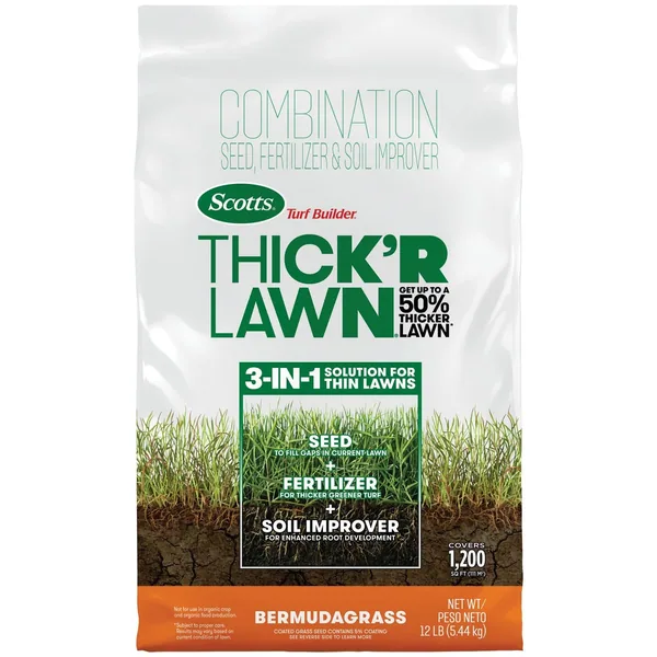Scotts 12 lbs Thick R Lawn Bermuda