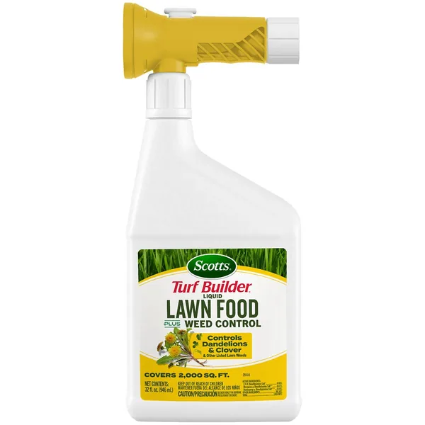Scotts 32oz Turf Builder Liquid Lawn Food Weed Cont