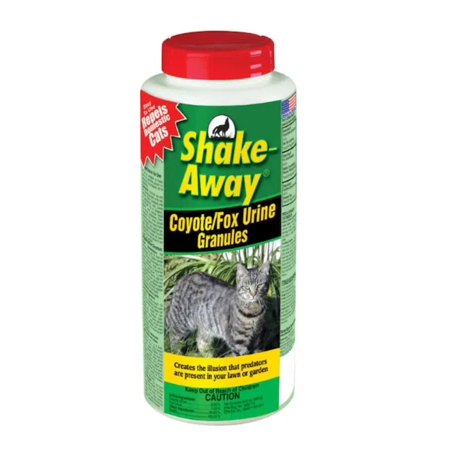 Shake Away 28.5oz Fox Coyote Urine Granules Cat Repellent - Image 2