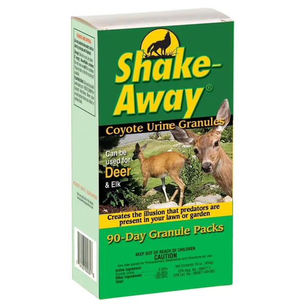 Shake Away 4ct 4oz 90 Day Deer Repellent Powder Packs