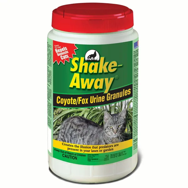 Shake Away 5 lbs Fox Coyote Urine Granules Cat Repellent