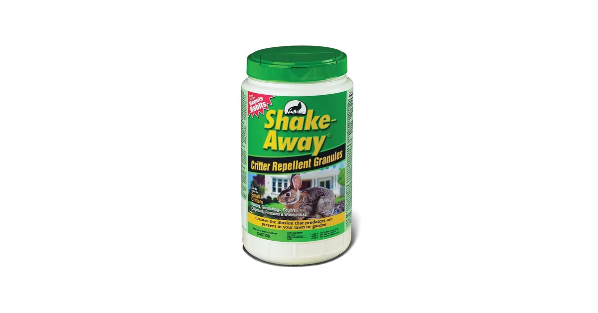 Shake Away 5 lbs Fox Urine Granules Critter Repellent - Image 2