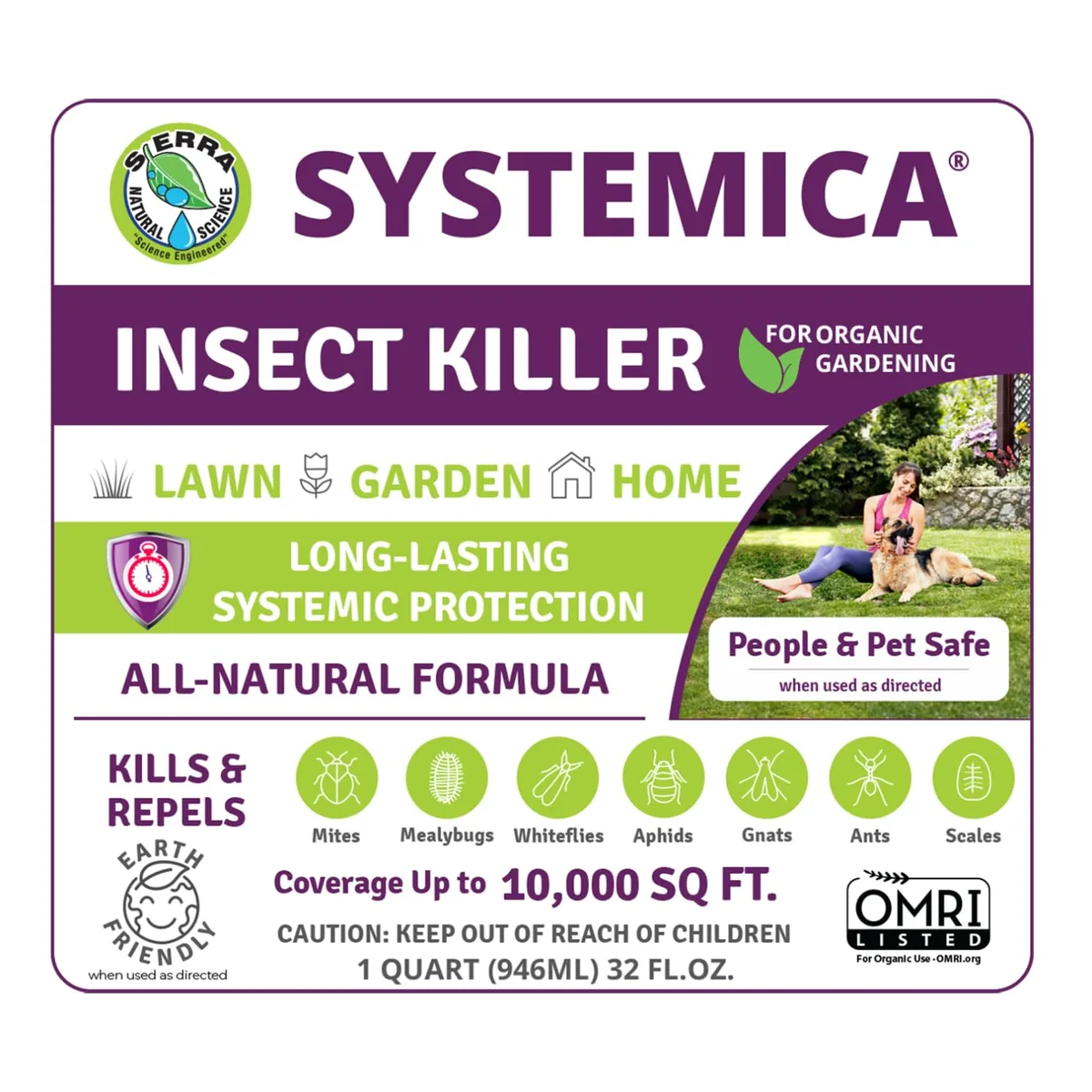 SNS Systemica Insect Killer 32 fl oz - Hose End Sprayer - Image 2