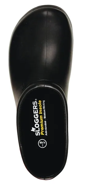 Sloggers Mens Prem Clog Black Size M10