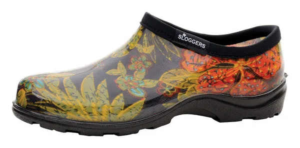 Sloggers Womens Prem Clog Black Size 9
