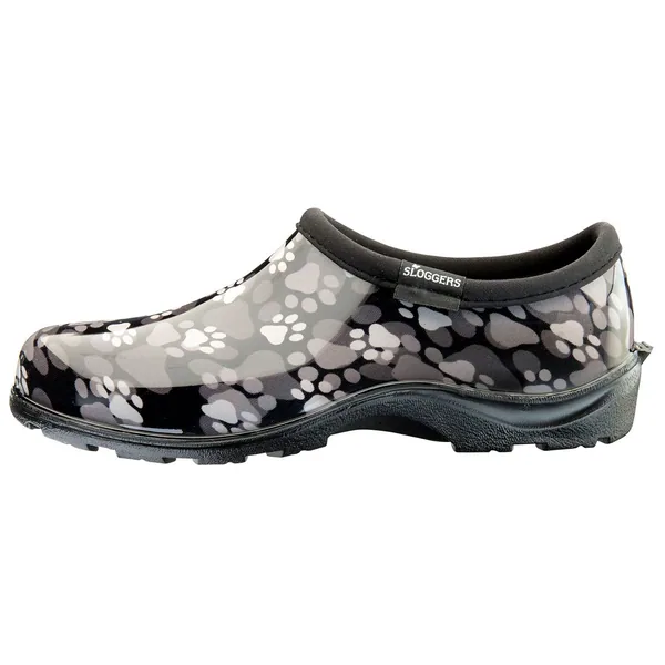 Sloggers Womens Shoe Paw Black & White Size 10