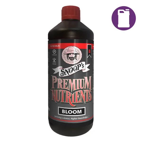 Snoop's Premium Nutrients Bloom B Circulating 5ltr 0.7-2.5-6.5 (Hydro Recirculat