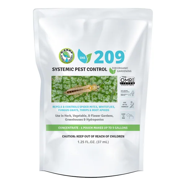 SNS 209 Systemic Pest Control Pouch 1.25 fl oz (10pcs/Pack)