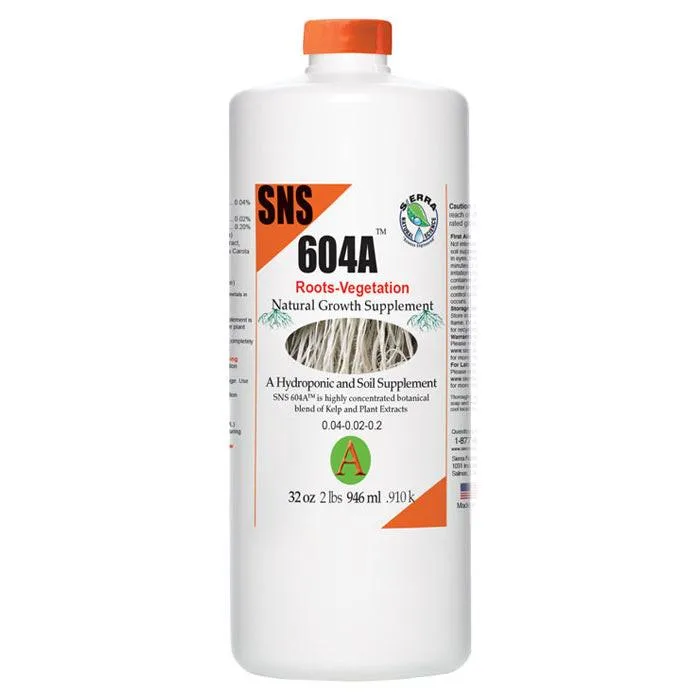 SNS 604A Growth Stimulator Concentrate - 16 oz - Growth Stimulators - Plant Nutrient for Indoor Growing - Image 2