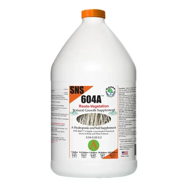 SNS 604A Growth Stimulator Concentrate Gal - Growth Stimulators - Plant Nutrient for Indoor Growing - Image 2