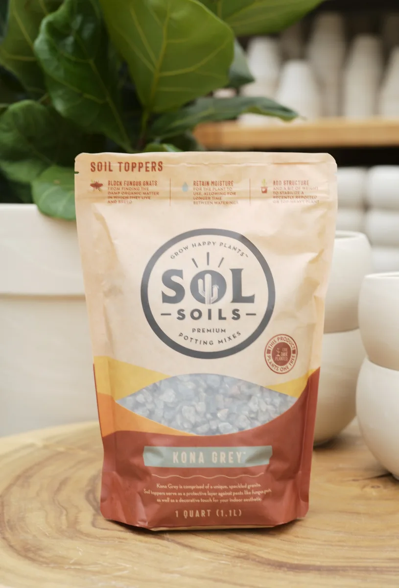 Sol Soils 1qt Topper Kona Grey - Image 2