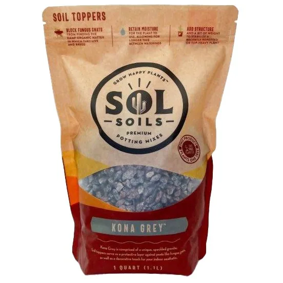 Sol Soils 1qt Topper Kona Grey