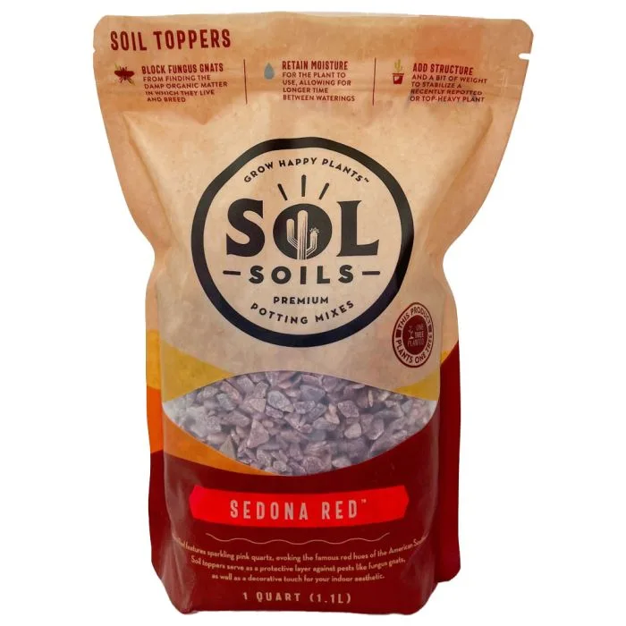 Sol Soils 1qt Topper Sedona Red - Image 2