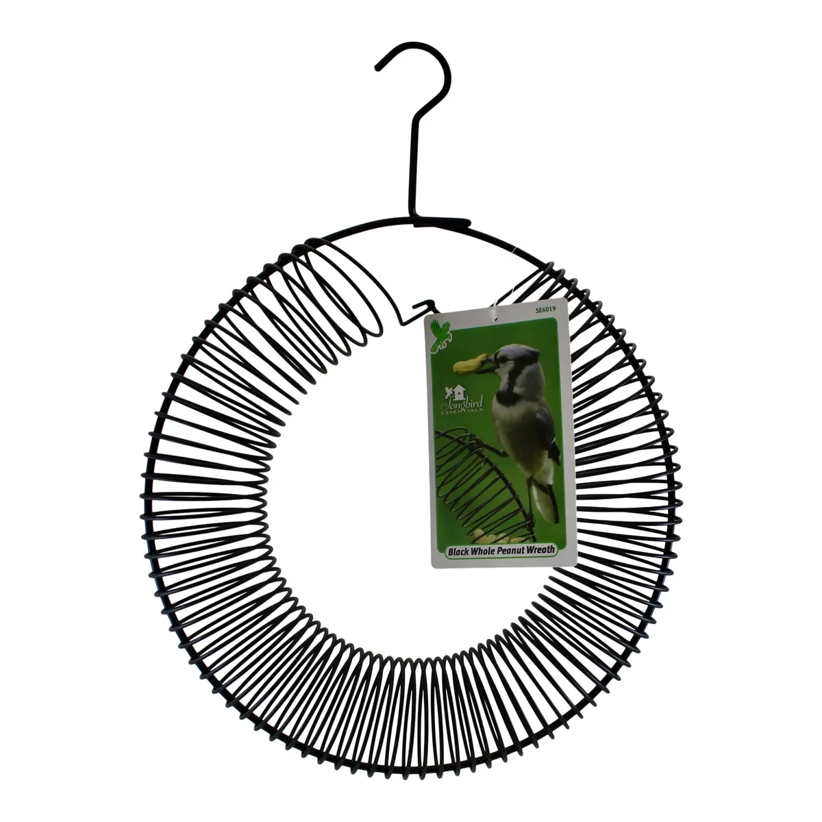 Songbird Essentials Whole Peanut Feeder Black - Image 2