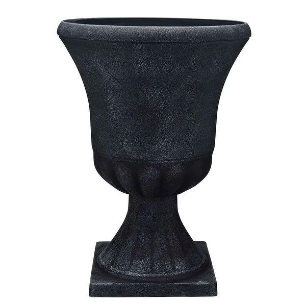 Southern Patio 21" Winston Urn Weathered Black - Image 2