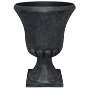 Southern Patio 21" Winston Urn Weathered Black