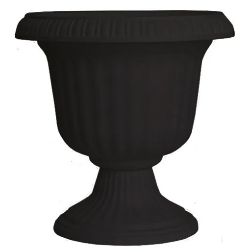 Southern Patio Utopian Urn Black