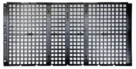 Southwest Agri-Plastics SWAP DURA-BENCH TOP 24X49.5IN BLK OVERLAP