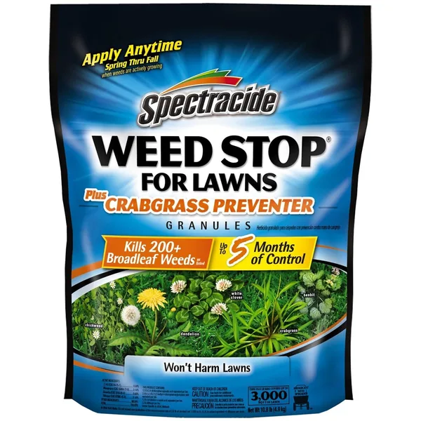 Spectracide 10.8 lbs Weed Stop Crabgrass Grans