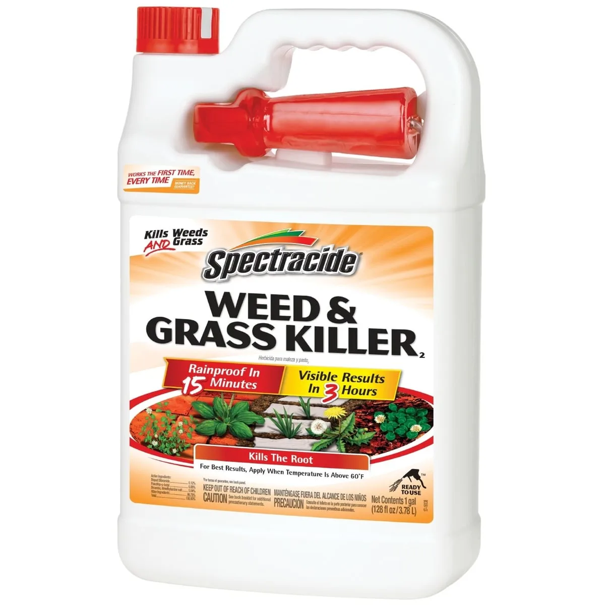 Spectracide 128oz Weed & Grass Killer RTU (Keywords: Scotts Roundup SC5003210 ) - Image 2