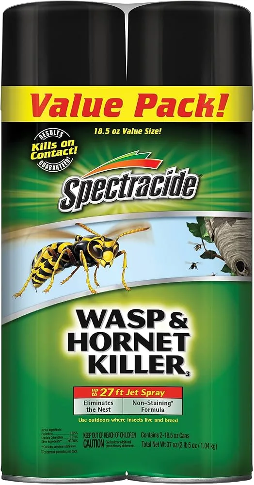 Spectracide 18.5oz Wasp & Hornet Spray Twin Pack - Image 2