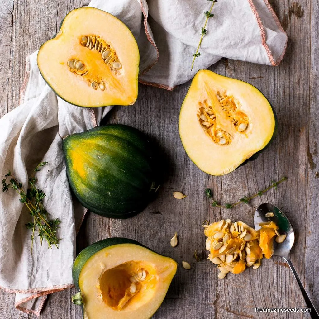 Squash, Heirloom Table Queen 1.35 Grams - Image 2