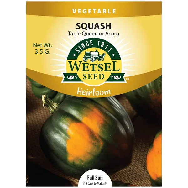 Squash, Heirloom Table Queen 1.35 Grams