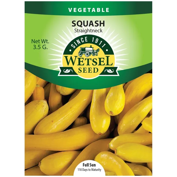 Squash, Straightneck 3.5 Grams