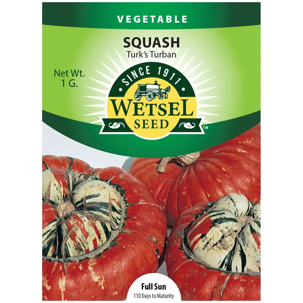 Squash, Turks Turban 1 Gram - Image 2