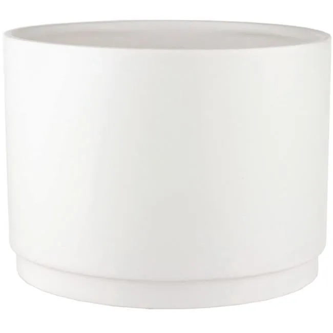 SSI 7.2"x5.6" Stepped Planter Matte White - Image 2