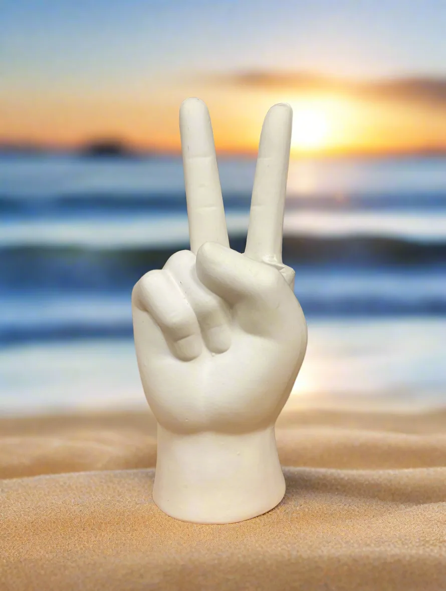 SSI Peace Sign Planter - Image 2