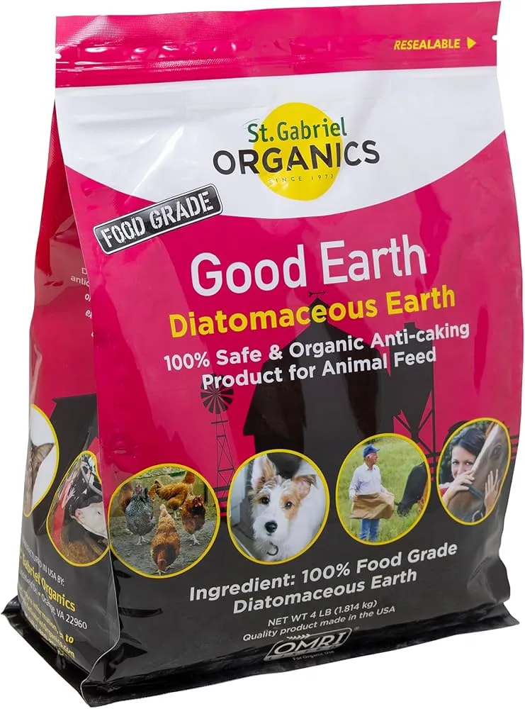 St Gabriel 4 lbs Good Earth Food Grade Diatomaceous Earth - Image 2