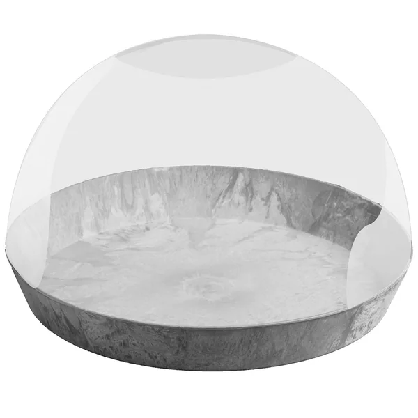 StoneArt 10" Napa Terrarium Grey