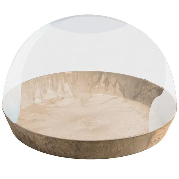 StoneArt 10" Napa Terrarium Taupe