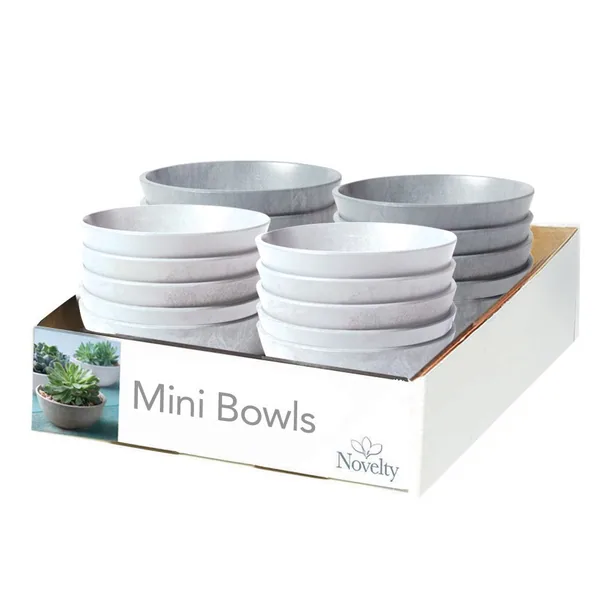 StoneArt 20pc Napa Mini Bowl Display