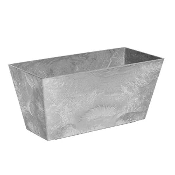StoneArt Ella 14.5" Flowerbox Grey
