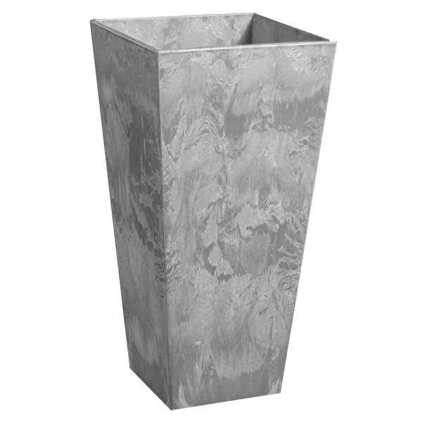 StoneArt Ella 19.5" Tall Planter Grey
