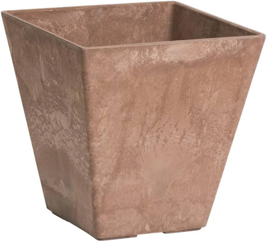 StoneArt Ella 19.5" Tall Planter Rust - Image 2