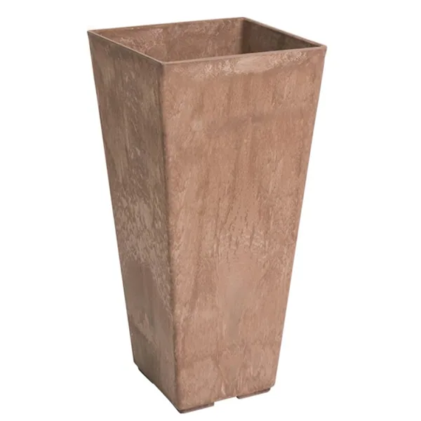 StoneArt Ella 27.5" Tall Planter Rust