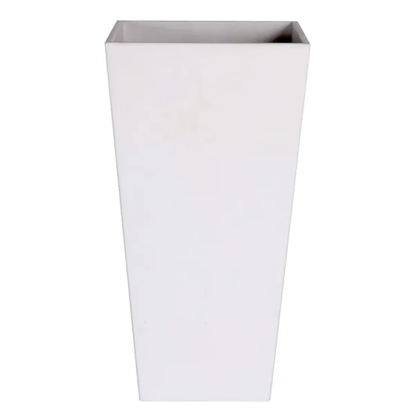 StoneArt Ella 27.5" Tall Planter White