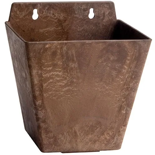 StoneArt Ella 5.5" Wall Pot Rust