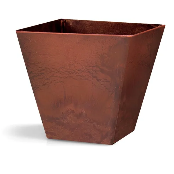 StoneArt Ella Square Planter Rust