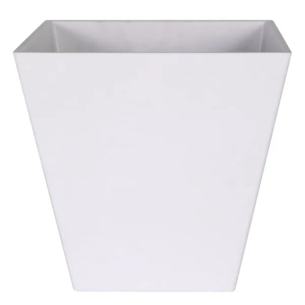 StoneArt Ella Square Planter White