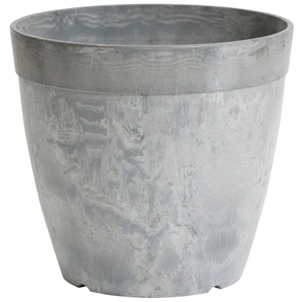 StoneArt Round Dolce Planter Grey