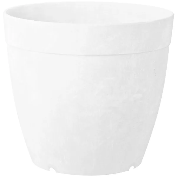 StoneArt Round Dolce Planter White