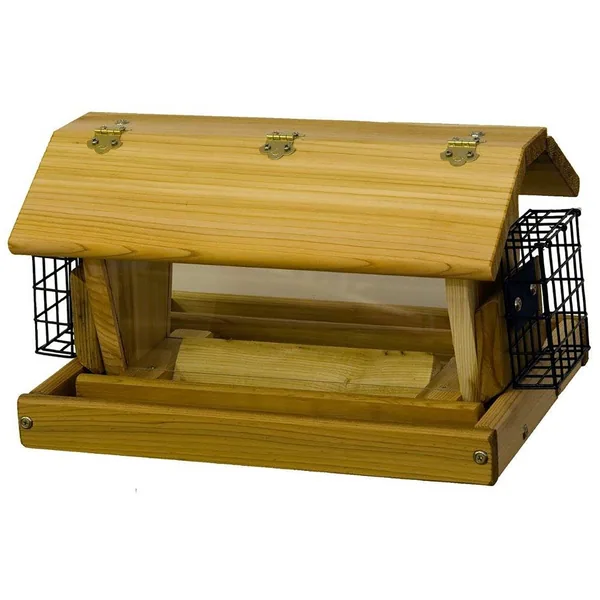 Stovall 12 lbs Standard Flip Top Mixed Seed Feeder MADE IN THE USA