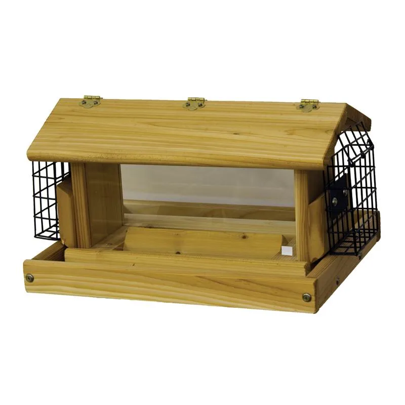 Stovall 8 lbs-10 lbs Standard Flip Top Mixed Seed Feeder MADE IN THE USA - Image 2